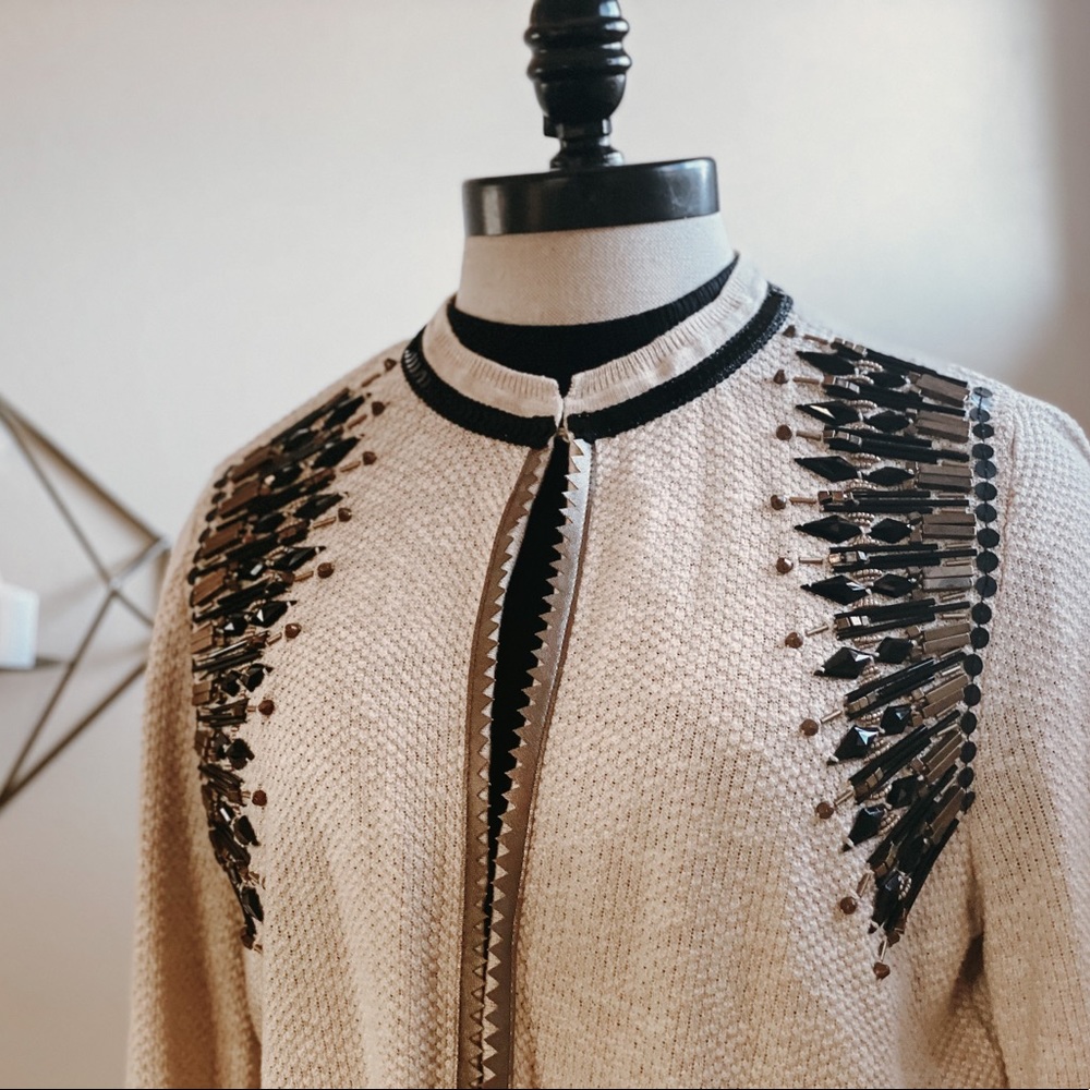 Chico Jeweled Sweater Cardigan